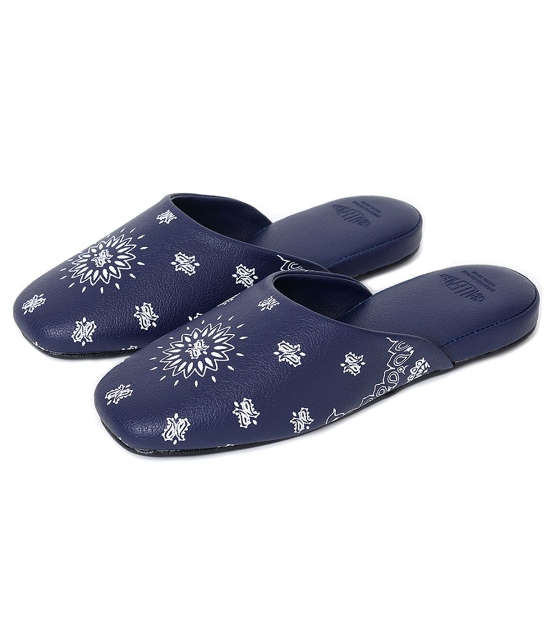 BANDANA SLIPPERS【NAVY】｜CHALLENGER｜MELTING POT（正規取扱店・通販）