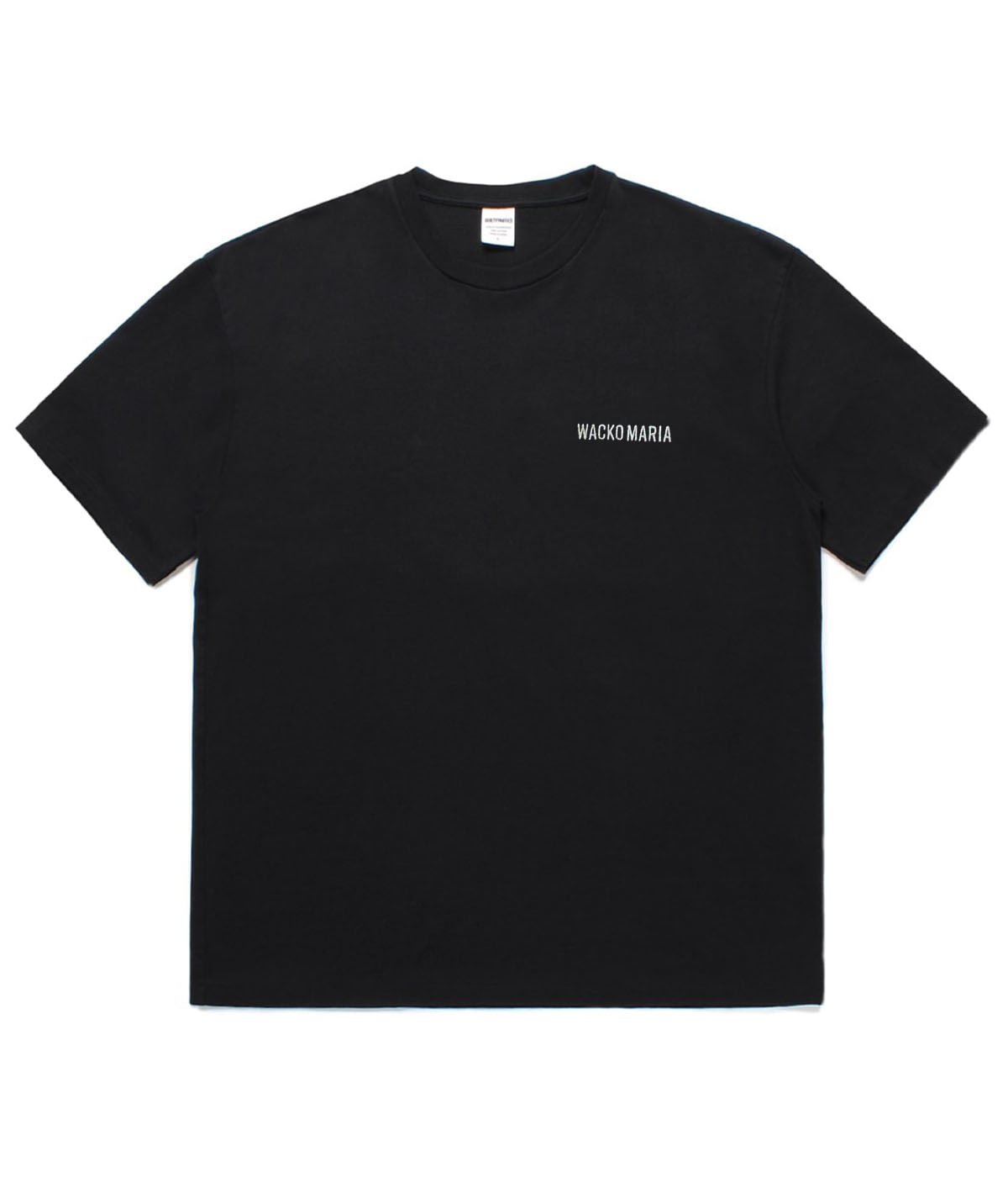 WASHED HEAVY WEIGHT T-SHIRT【BLACK】｜WACKO MARIA｜MELTING