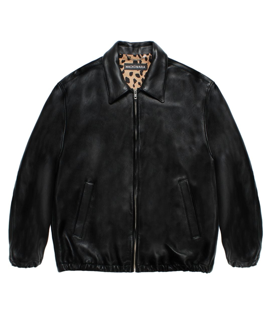 LEATHER 50'S JACKET (TYPE-2)【BLACK】