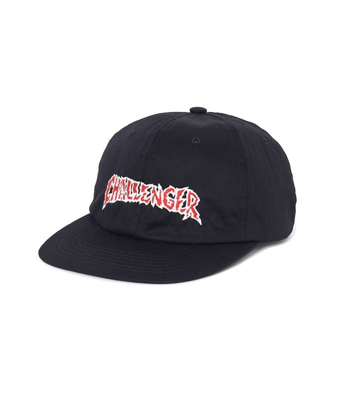 CRUSH LOGO CAP【BLACK】｜CHALLENGER｜MELTING POT（正規取扱店