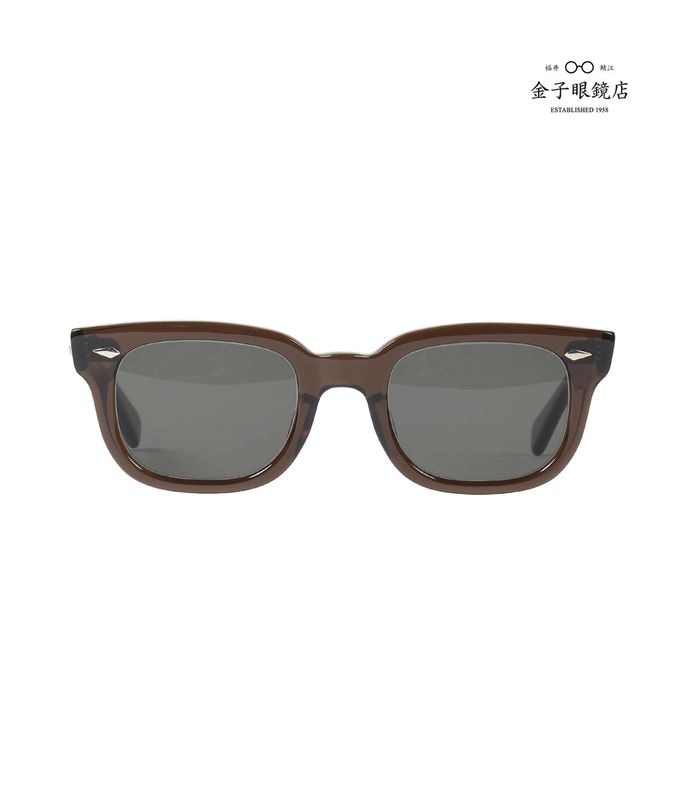 金子眼鏡 / GLASSES (TYPE-1)【BROWN】