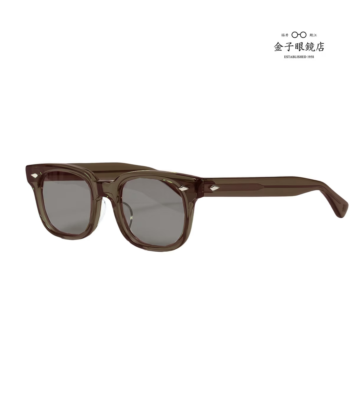 WACKOMARIA 金子眼鏡 サングラス 金子眼鏡 / GLASSES (TYPE-2)【BROWN】｜WACKO MARIA｜MELTING POT