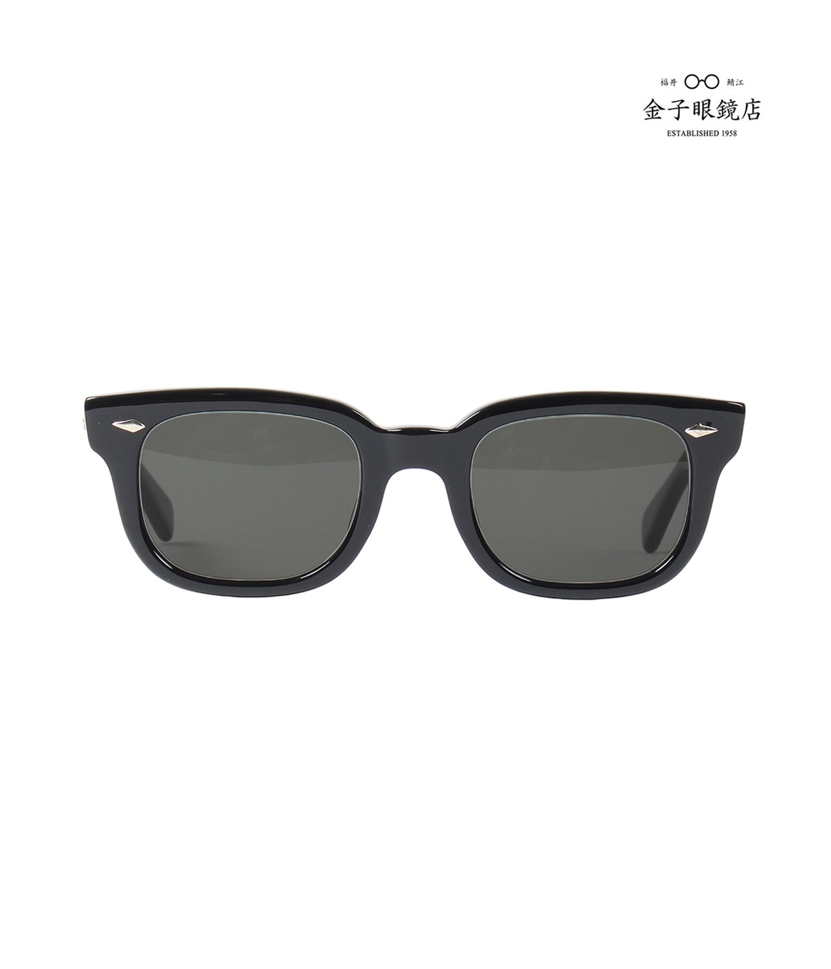 K*K様 25SS ワコマリア 金子眼鏡 KANEKO-WM-EW01fblk 金子眼鏡 / GLASSES (TYPE-1)【BLACK】｜WACKO MARIA｜MELTING