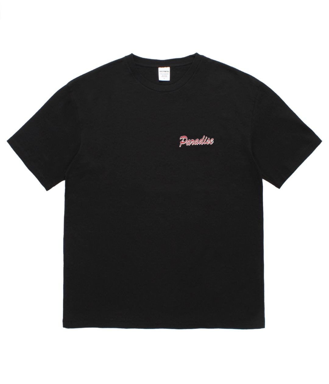 WASHED HEAVY WEIGHT T-SHIRT (TYPE-8)【BLACK】｜WACKO MARIA