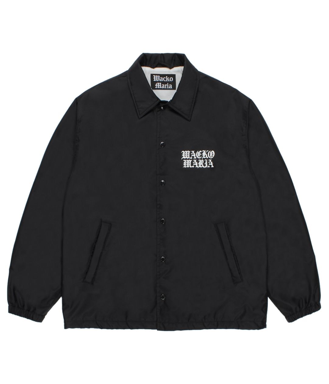 WACKO MARIA 24SS COACH JACKET ブラック M WACKO MARIA (ワコマリア)】 コーチジャケット│WACKO MARIA