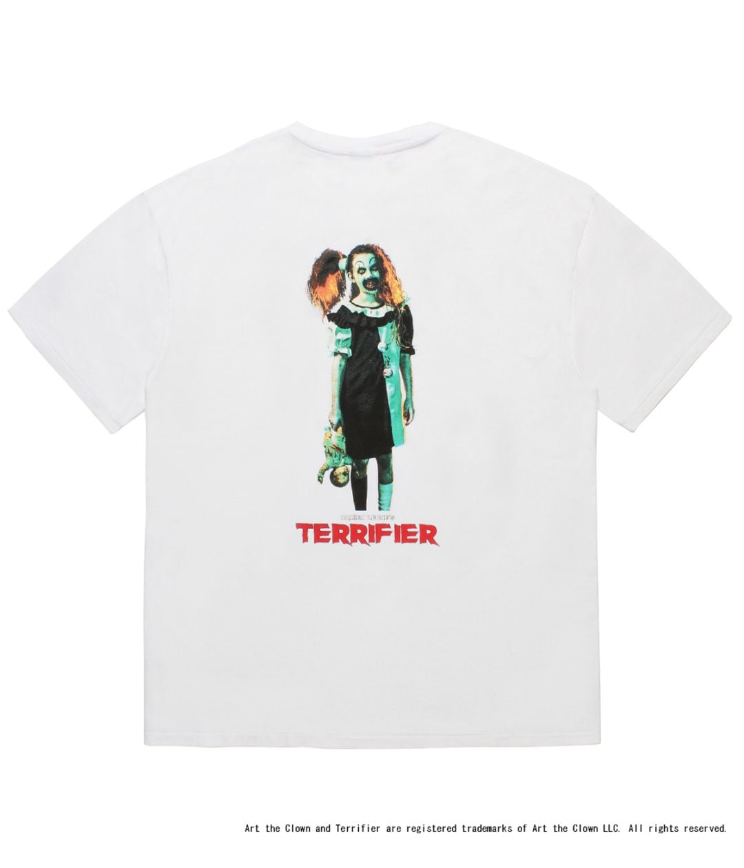TERRIFIER / WASHED HEAVY WEIGHT T-SHIRT (TYPE-4)【WHITE】｜WACKO