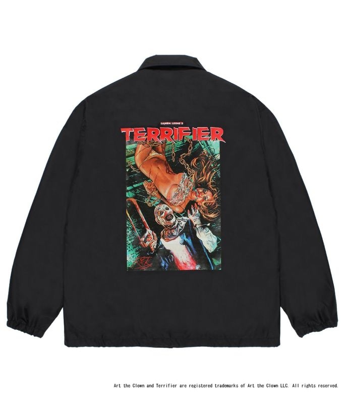 TERRIFIER / COACH JACKET【BLACK】