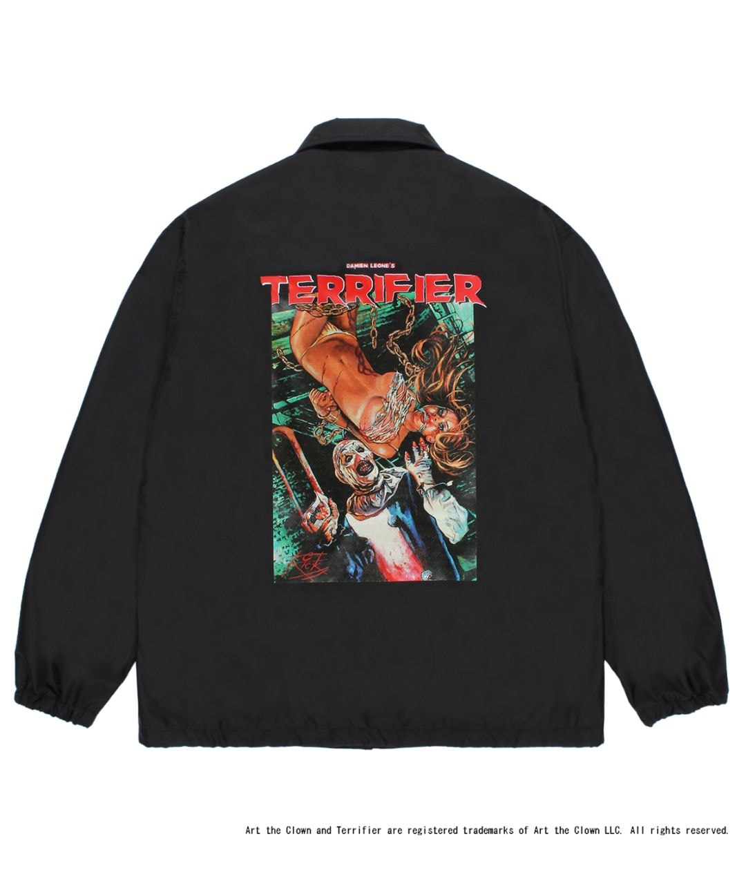 ワコマリア　TERRIFIER 　テリファー　コーチジャケット TERRIFIER / COACH JACKET【BLACK】｜WACKO MARIA｜MELTING POT（正規