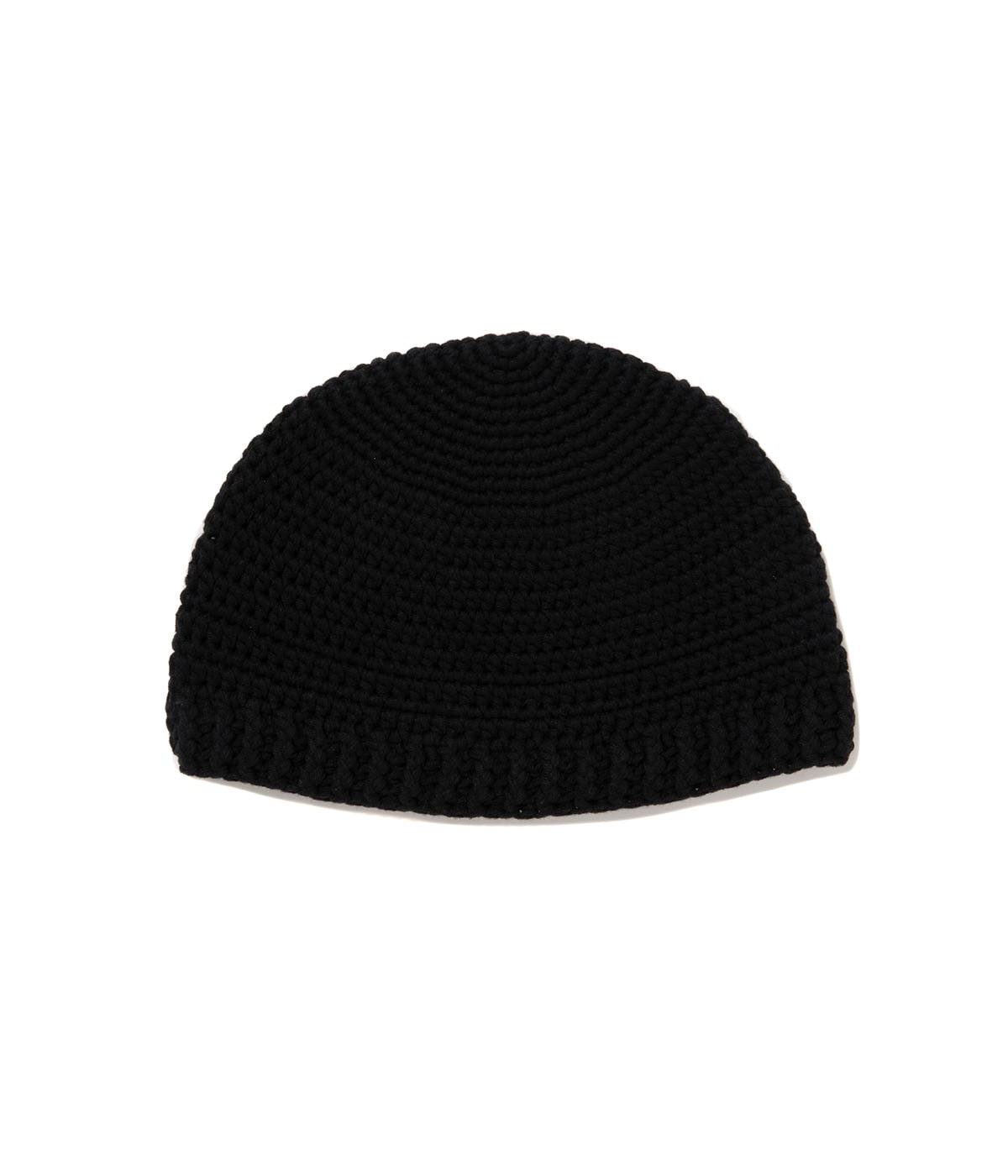 帽子 Cootie Crochet Cuffless Beanie Crochet Cuffless Beanie【BLACK】｜COOTIE PRODUCTIONS