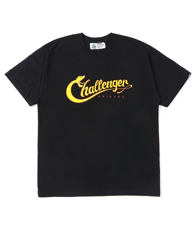 SNAKING TEE【BLACK】