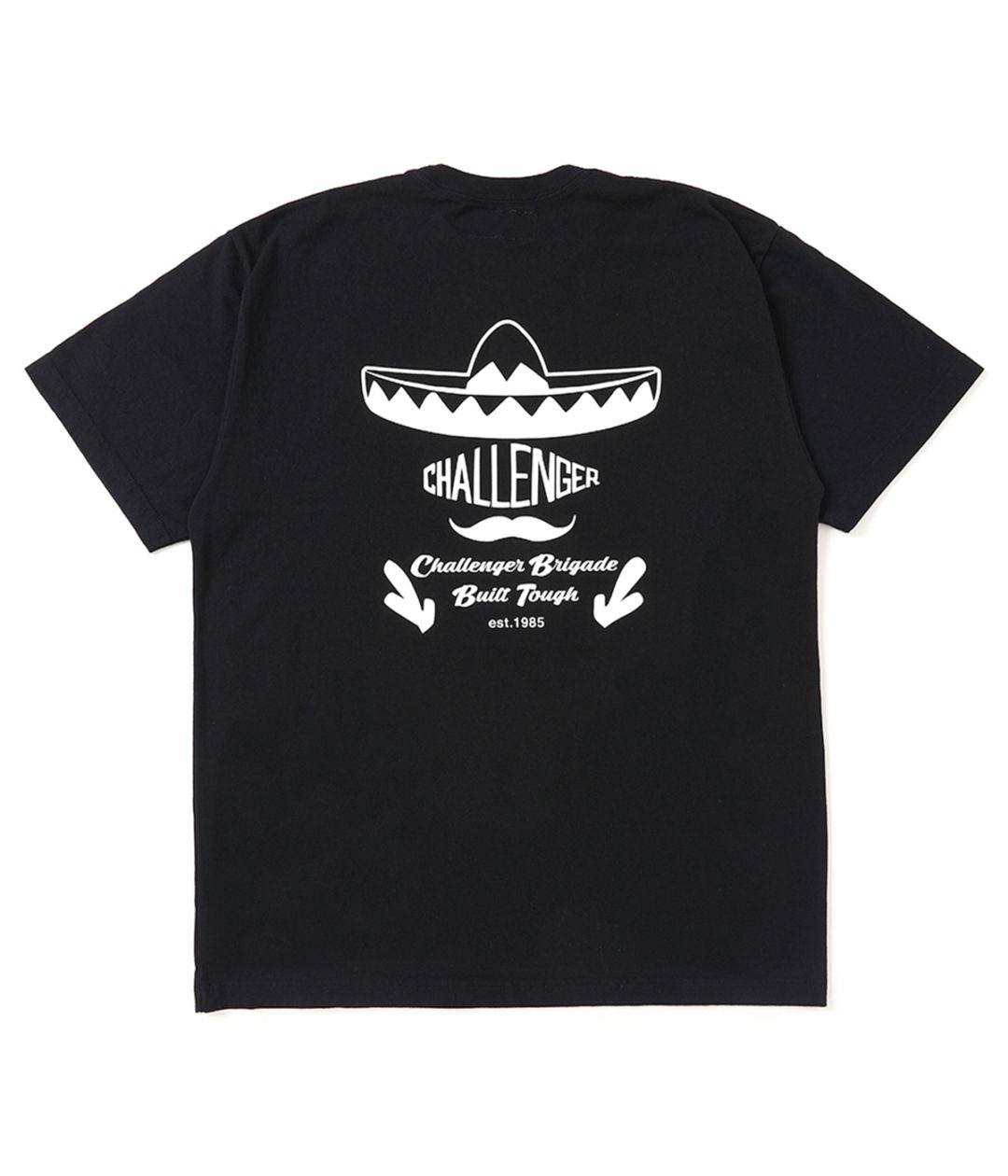 SOMBRERO TEE【BLACK】｜CHALLENGER｜MELTING POT（正規取扱店・通販）