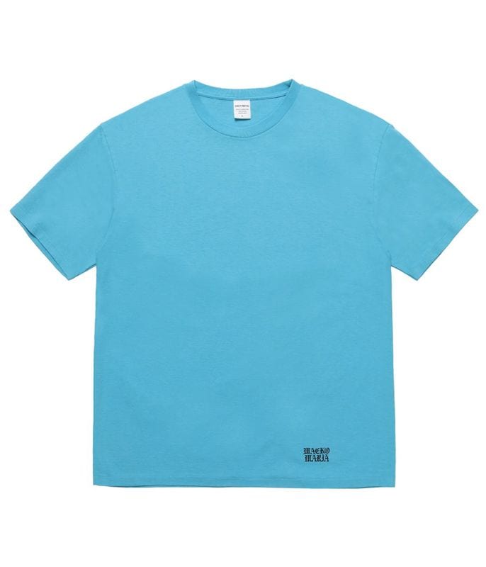 WASHED HEAVY WEIGHT T-SHIRT (TYPE-3)【BLUE】