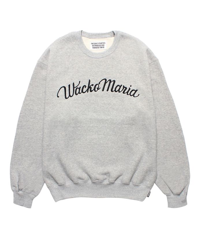 MIDDLE WEIGHT SWEAT SHIRT (TYPE-1)【GRAY】