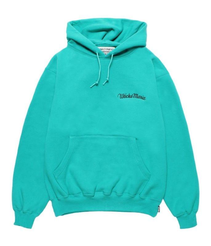 MIDDLE WEIGHT HOODED SWEAT SHIRT (TYPE-2)【MINT】