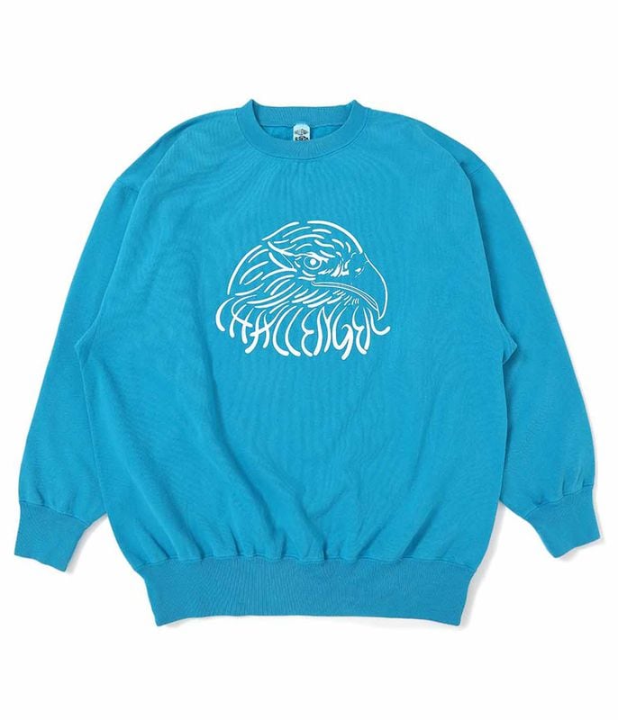 EAGLE C/N SWEAT【TURQUOISE】