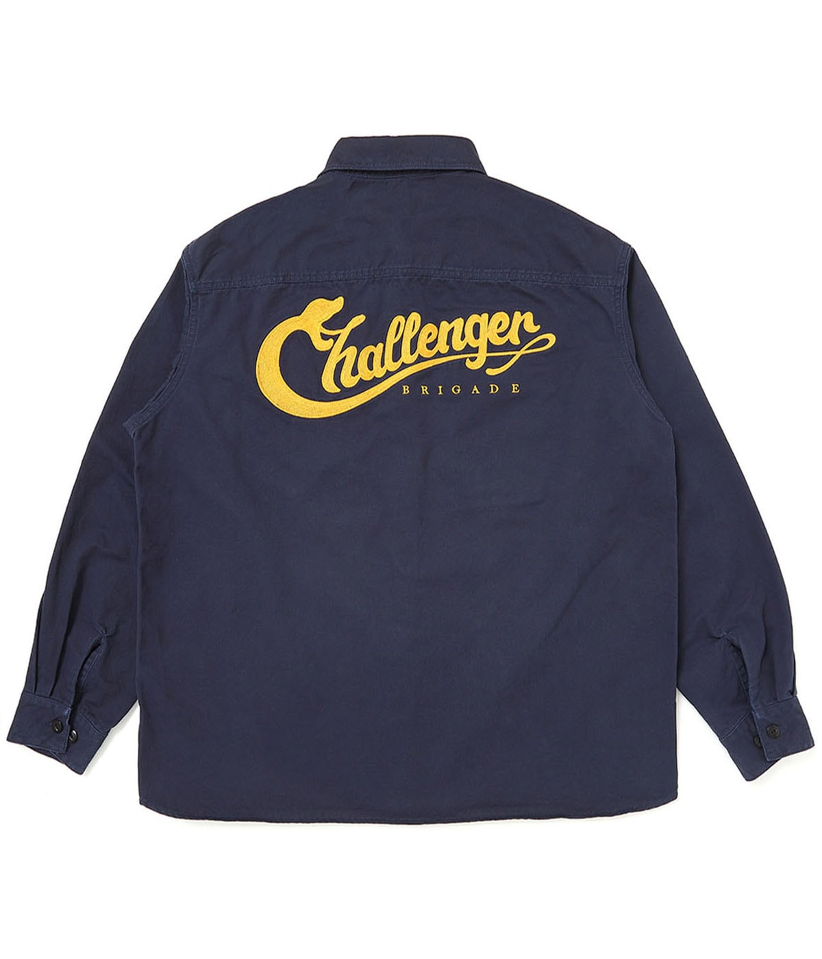 トップス CHALLENGER / SNAKING LOGO WORK SHIRT SNAKING LOGO WORK SHIRT【NAVY】｜CHALLENGER｜MELTING POT（正規取扱