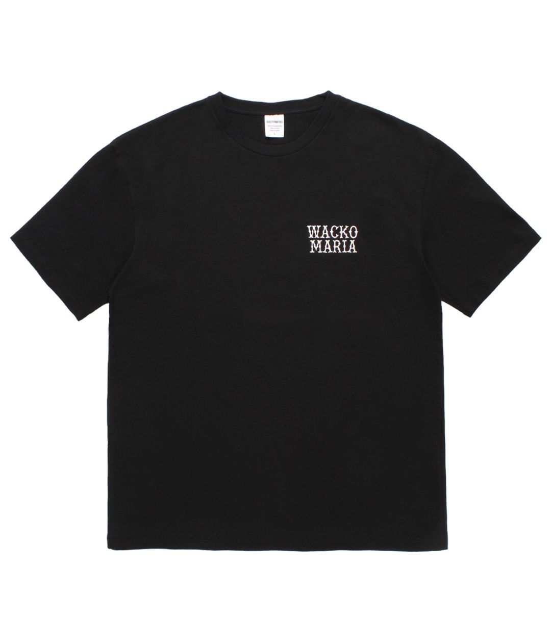 WASHED HEAVY WEIGHT T-SHIRT (TYPE-2)【BLACK】｜WACKO MARIA