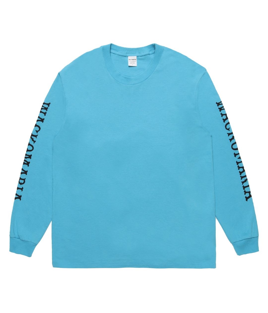 WASHED HEAVY WEIGHT LONG SLEEVE T-SHIRT (TYPE-2)【BLUE】