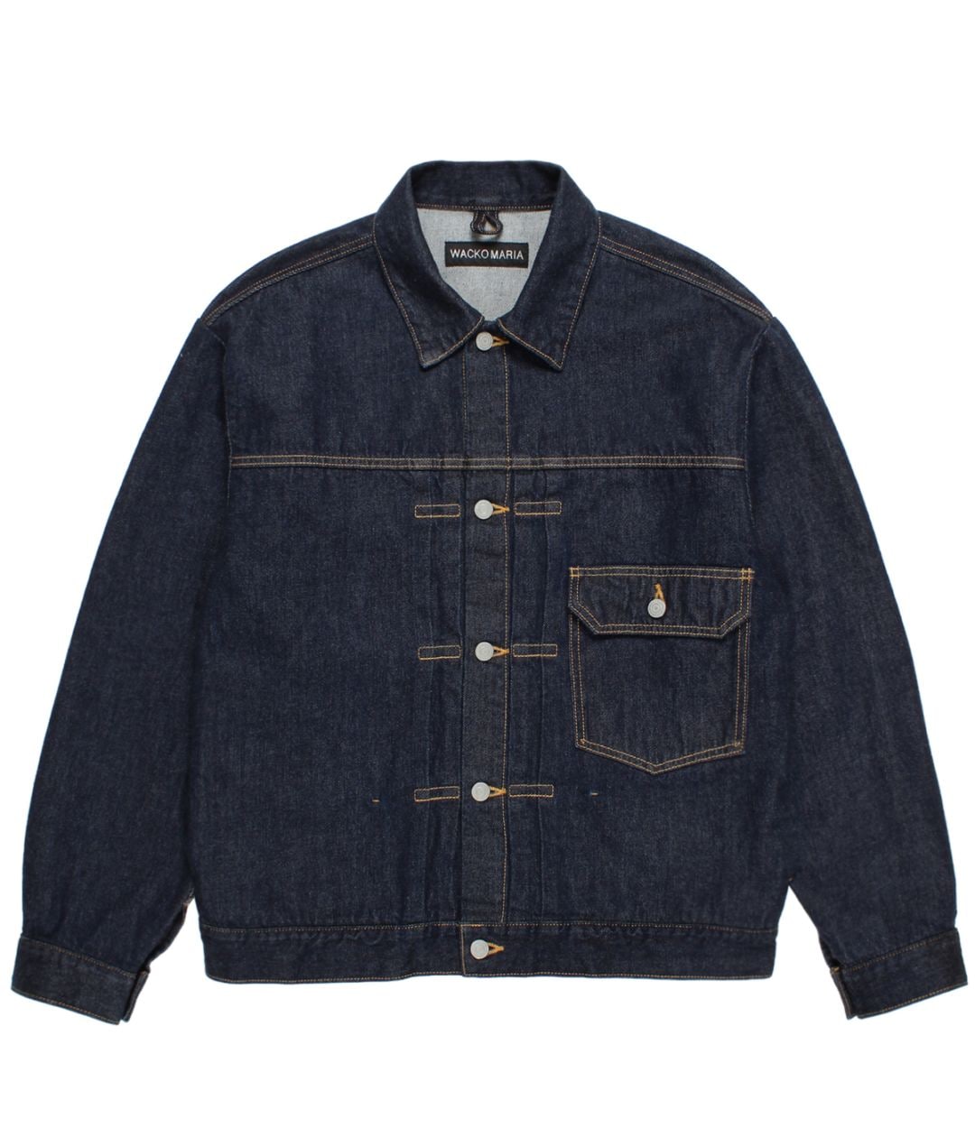 Marico出品 DENIM TRUCKER JACKET【INDIGO】｜WACKO MARIA｜MELTING POT
