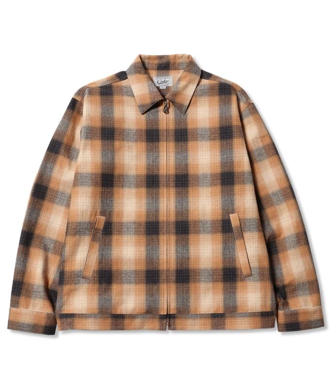 OMBRE CHECK SWINGTOP【ORANGE】