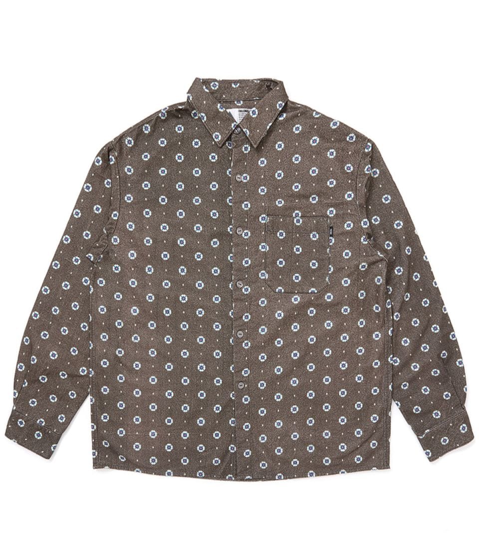 ご*つ様 CHALLENGER CLASSIC FLANNEL SHIRT Mサ CLASSIC FLANNEL SHIRT【BROWN】｜CHALLENGER｜MELTING POT（正規取扱