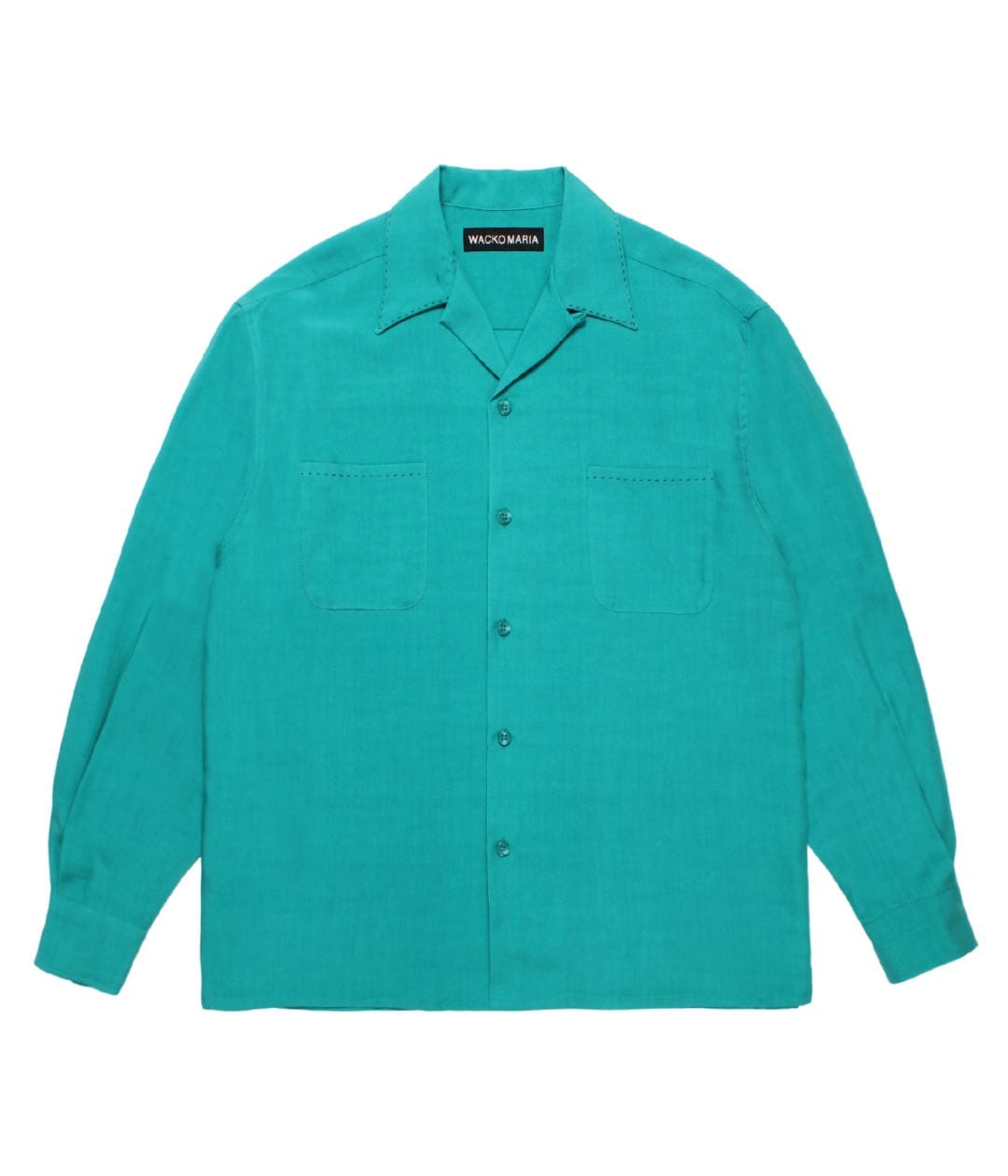 50'S OPEN COLLAR SHIRT (TYPE-5)【GREEN】