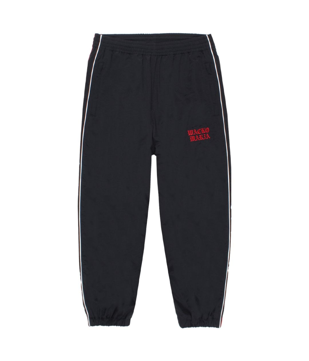 NYLON TRACK PANTS (TYPE-1)【BLACK】