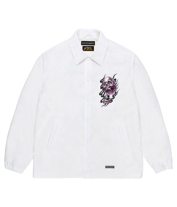 56 TATTOO STUDIO / COACH JACKET【WHITE】