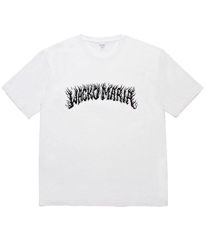 TIM LEHI / WASHED HEAVY WEIGHT T-SHIRT (TYPE-2)【WHITE】