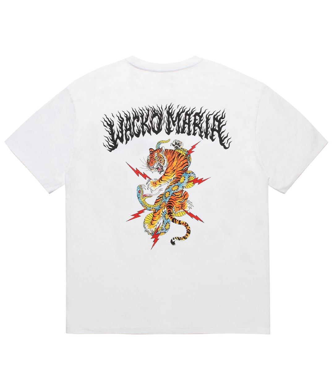 WACKO MARIA×TIM LEHI HEAVY WEIGHT ホワイト L WACKO MARIA/ワコマリア/TIM LEHI / WASHED HEAVY WEIGHT CREW