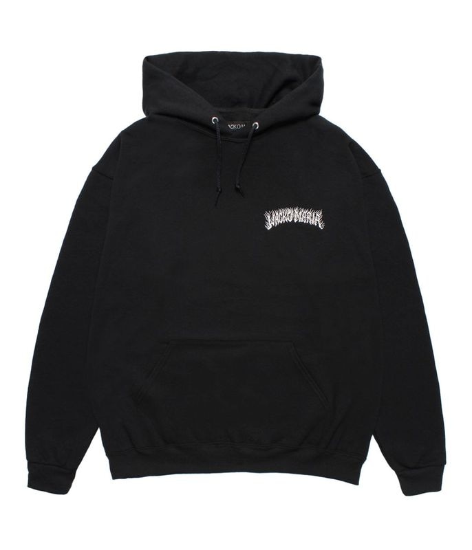TIM LEHI / HOODED SWEAT SHIRT【BLACK】