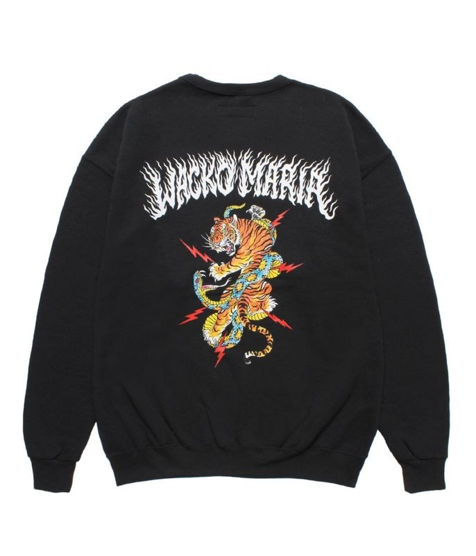 TIM LEHI / SWEAT SHIRT (TYPE-1)【BLACK】