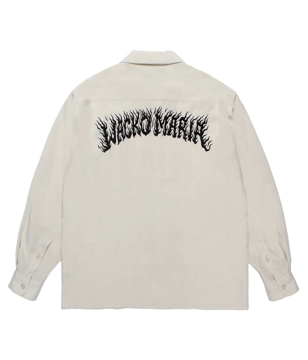 TIM LEHI / 50'S OPEN COLLAR SHIRT (TYPE-2)【IVORY】