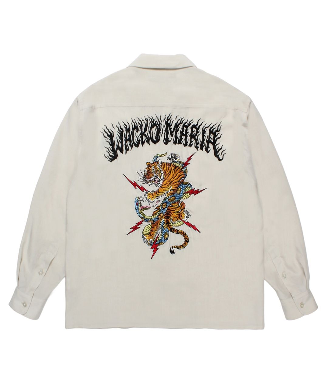 TIM LEHI / 50'S OPEN COLLAR SHIRT (TYPE-1)【IVORY】