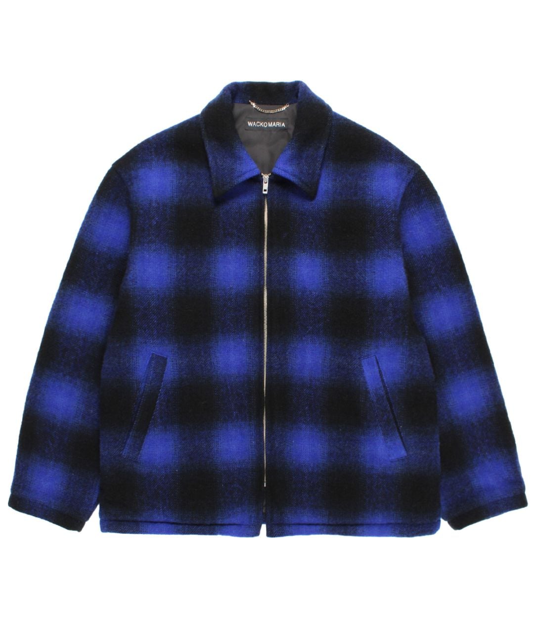 WOOL OMBRE CHECK 50'S JACKET (TYPE-1)【NAVY】｜WACKO MARIA