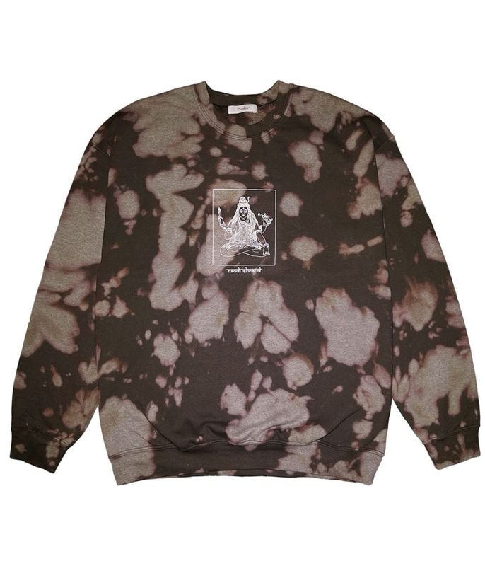 Terps Siva TIE DYE SWEAT【BROWN】