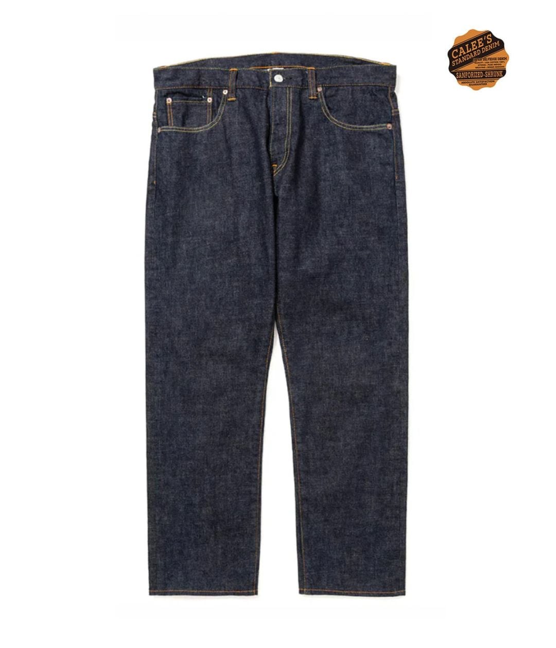 VINTAGE REPRODUCT TAPERED DENIM PANTS -ONE WASH-【INDIGO】
