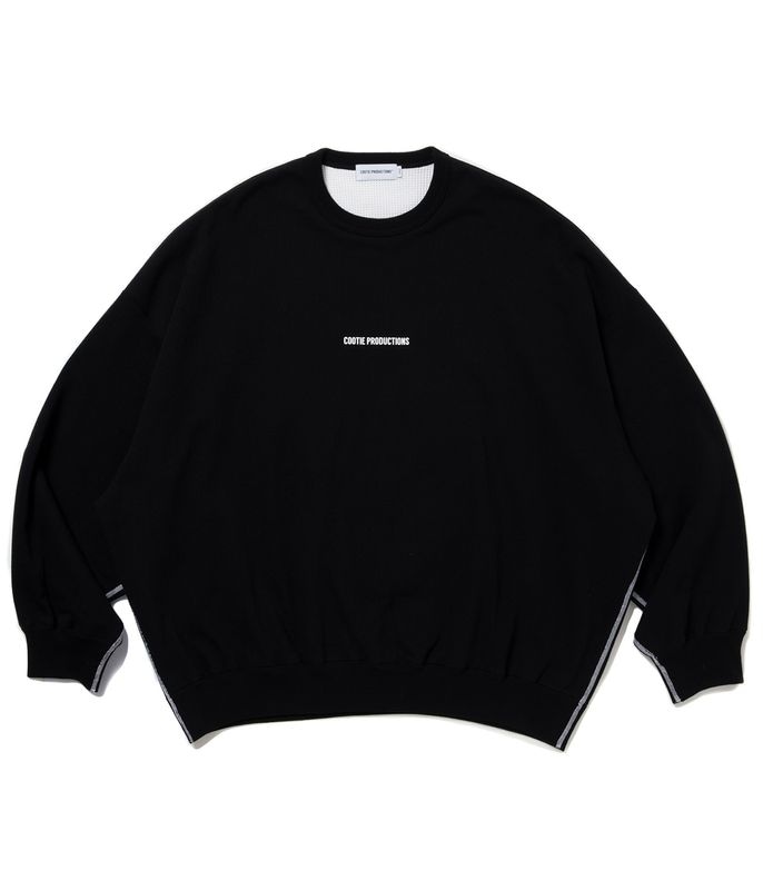 Thermal Combination Sweat Crew【BLACK】