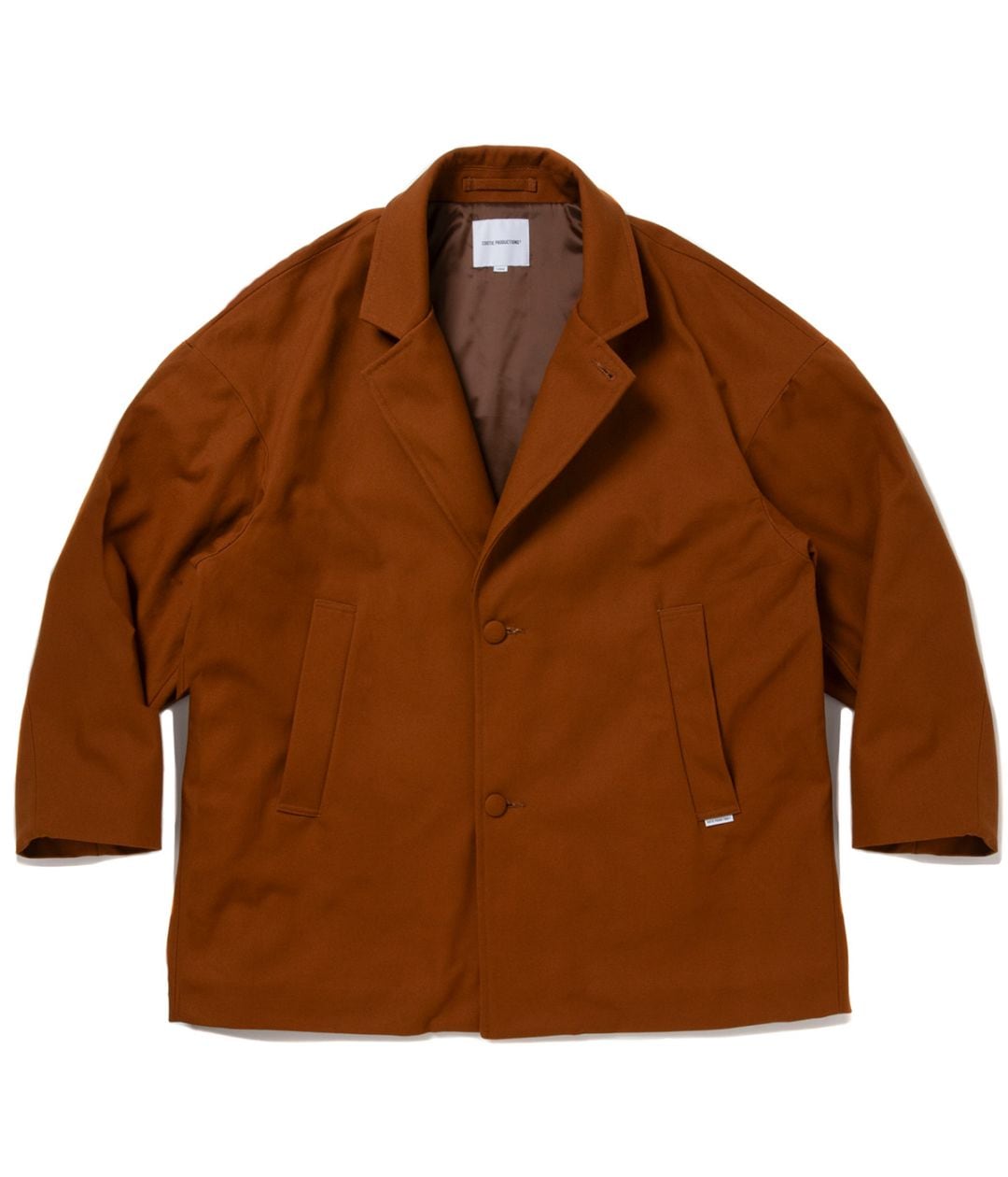 Cotton Canvas Padded Short Coat【SINNAMON】