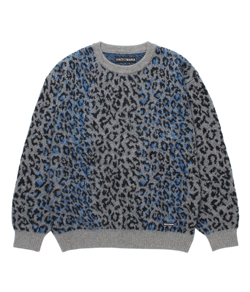 トップス WACKO MARIA LEOPARDJACQUARD MOHAIR KNIT トップス WACKO MARIA LEOPARDJACQUARD MOHAIR KNIT WACKO MARIA