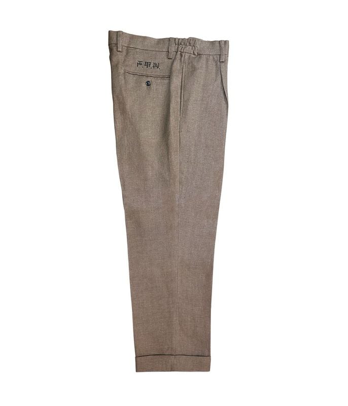 F.T.W. HEMP EASY TROUSERS【BROWN】