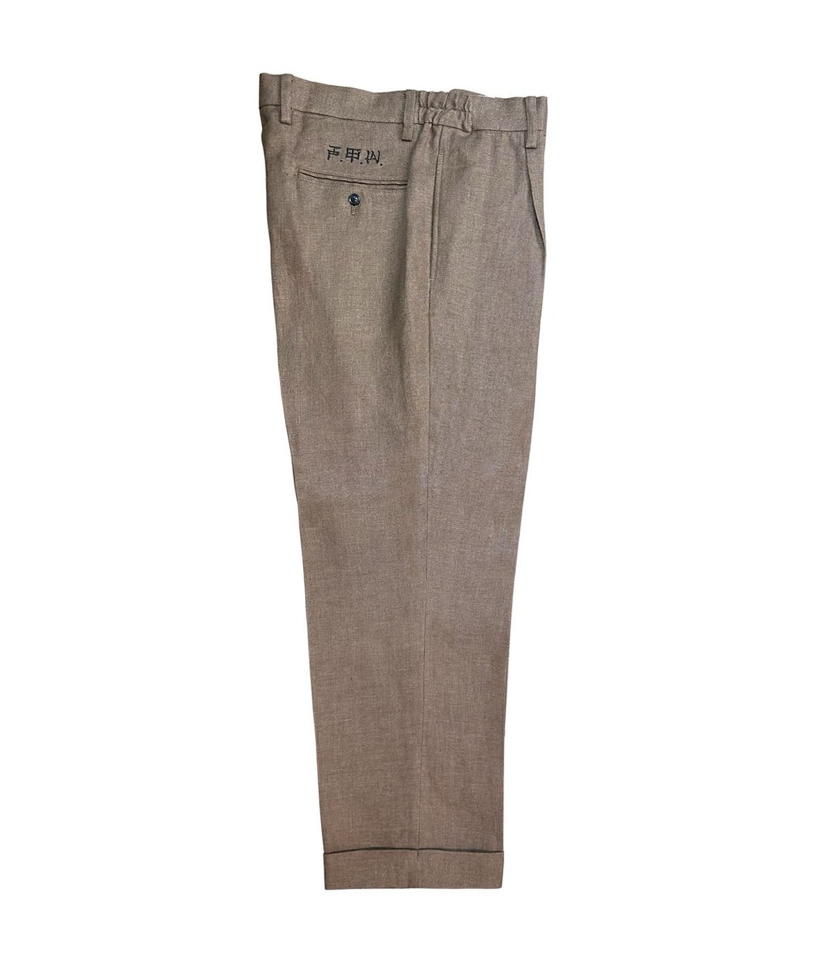 F.T.W. HEMP EASY TROUSERS【BROWN】