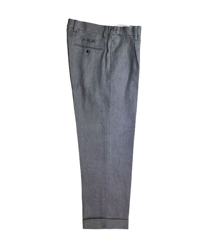 F.T.W. HEMP EASY TROUSERS【CHARCOAL】