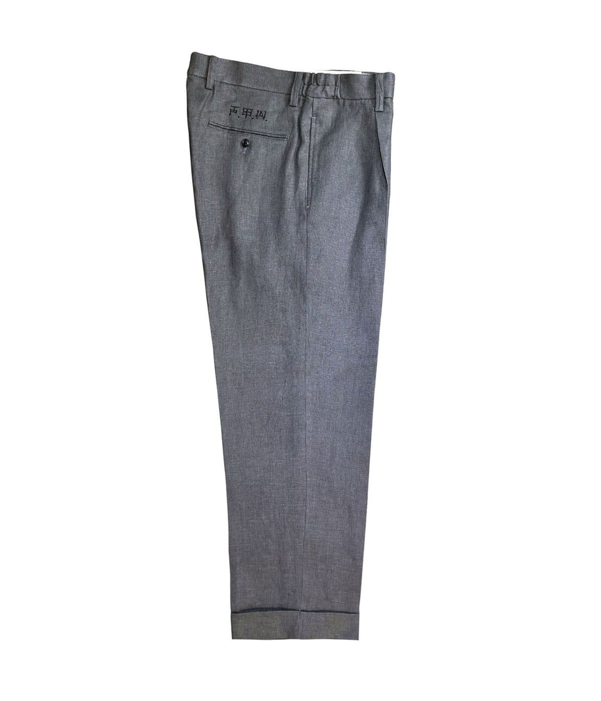 F.T.W. HEMP EASY TROUSERS【CHARCOAL】