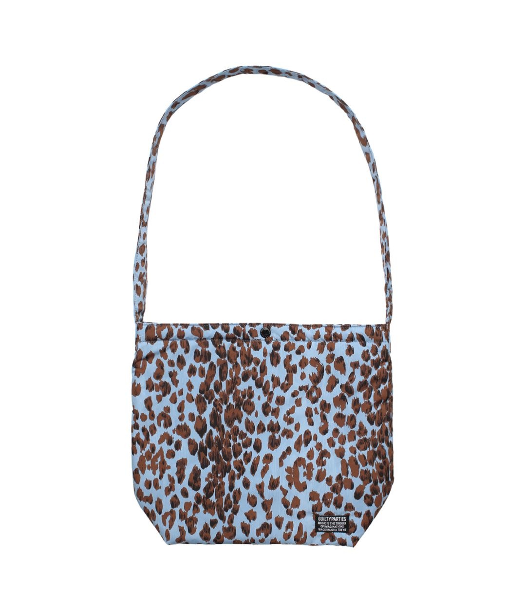 SPEAK EASY / LEOPARD SHOULDER BAG【BLUE】