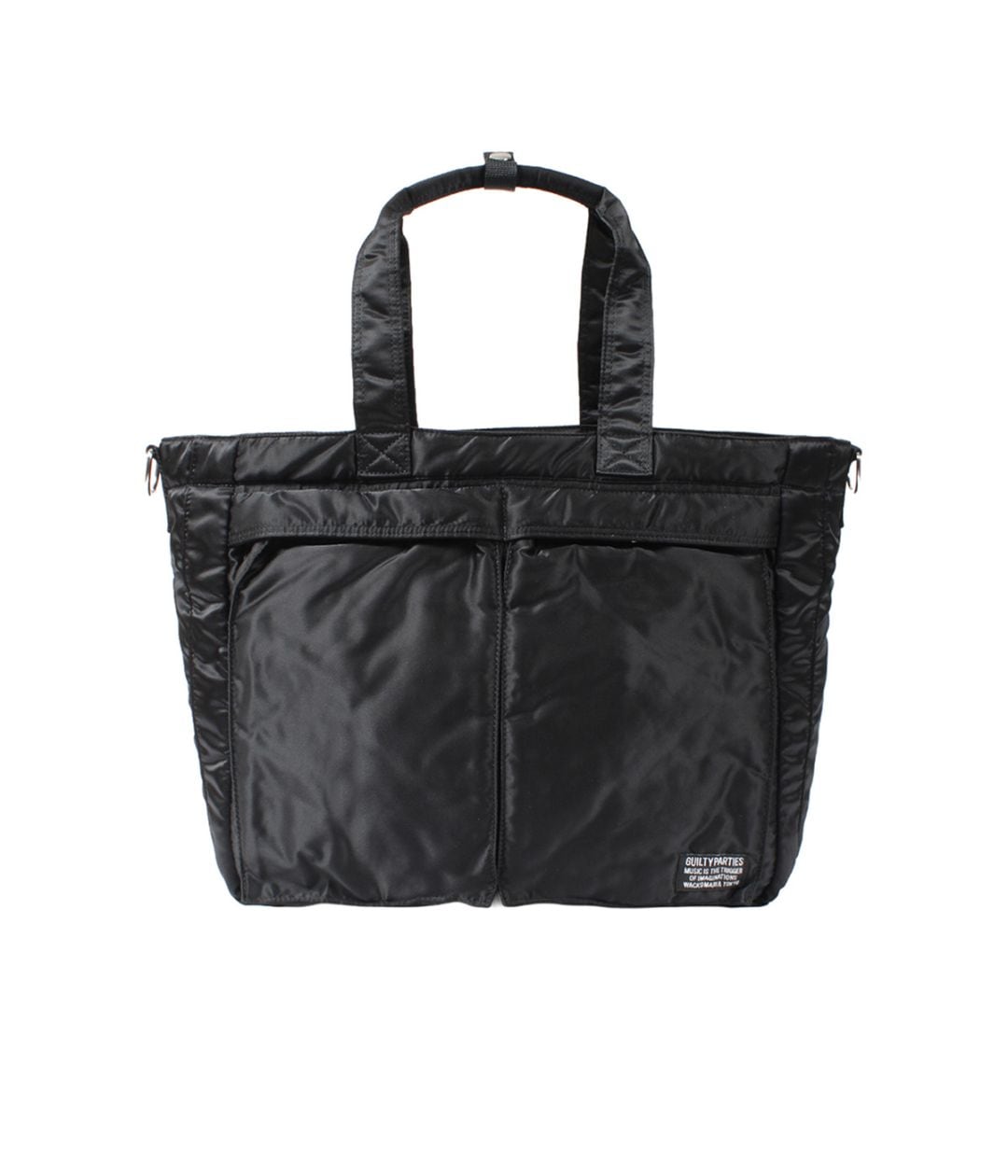 WACKO MARIA/SPEAK EASY / TOTE BAG（BLACK） WACKO MARIA (SPEAK EASY