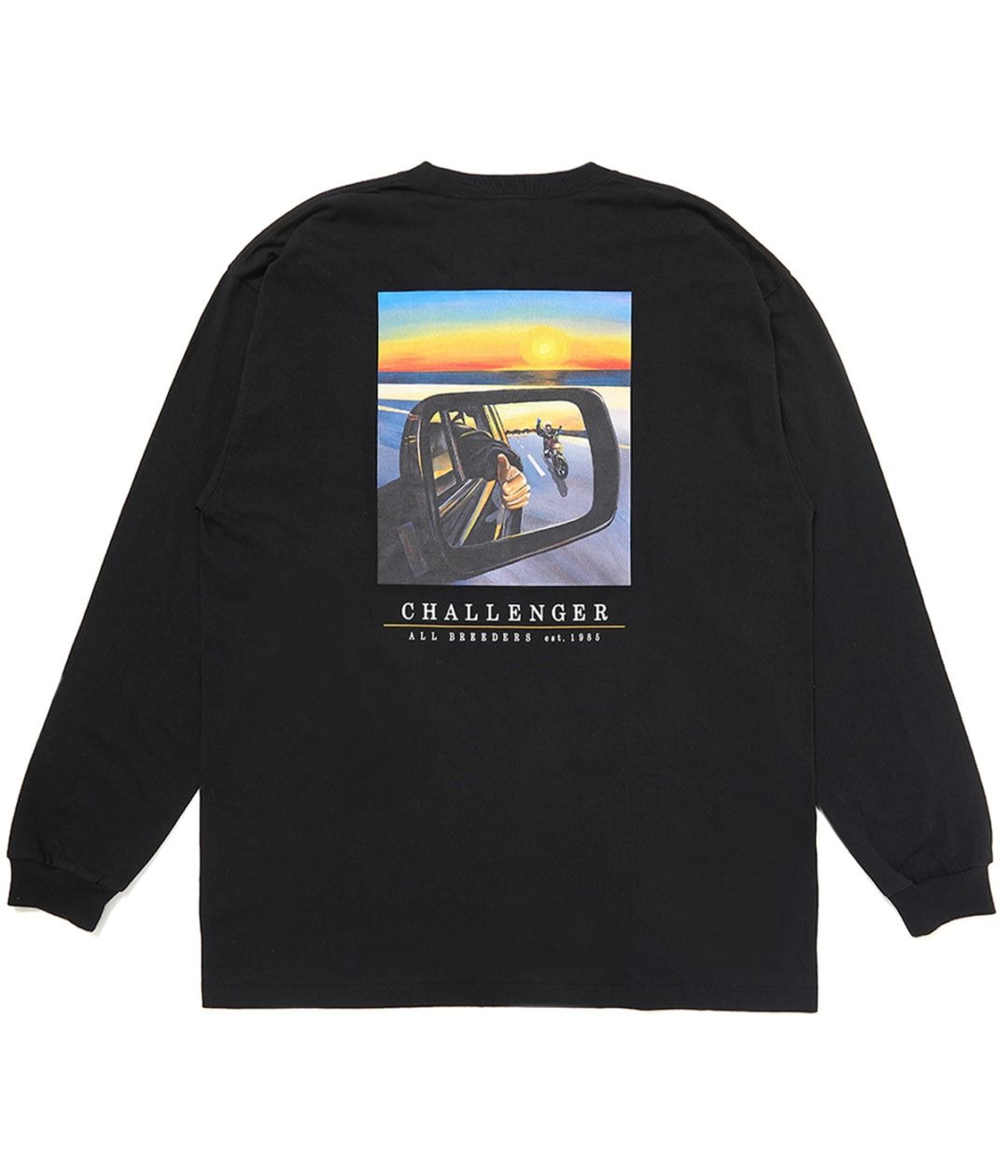 L CHALLENGER　L/S SUNSET DRIVE TEE　BLACK L/S SUNSET DRIVE TEE【BLACK】｜CHALLENGER｜MELTING POT（正規取扱店
