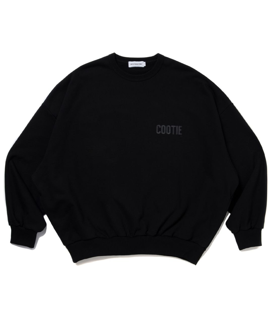 Chubby Sweat Crew【BLACK】｜COOTIE PRODUCTIONS®︎｜MELTING POT
