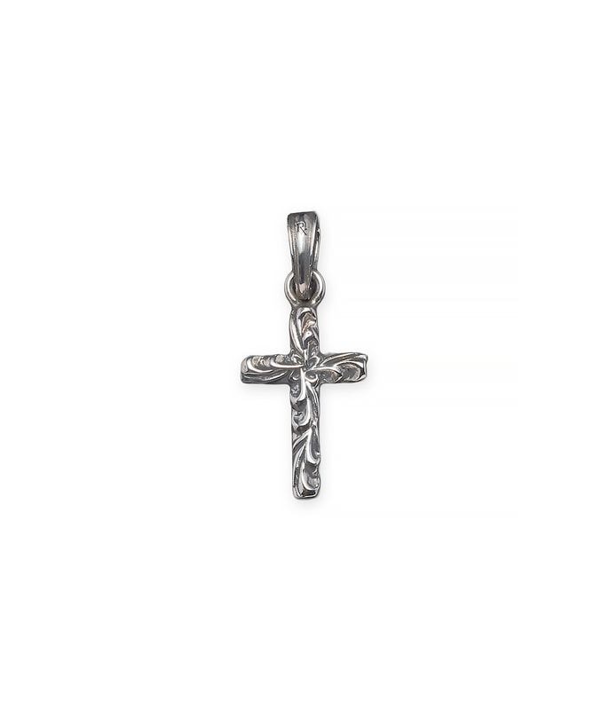 Ornament Tiny Cross Pendant【SILVER950】