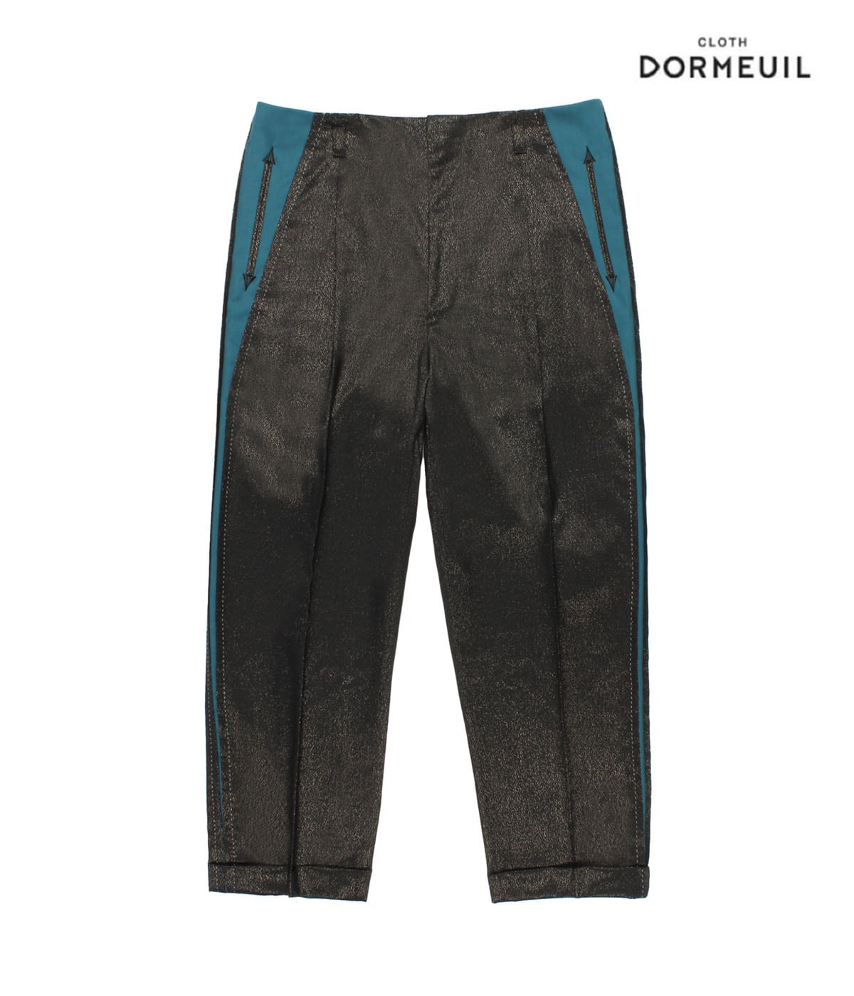 WOLF'S HEAD / DORMEUIL / ROCKABILLY PANTS (TYPE-2)【BLACK】｜WACKO